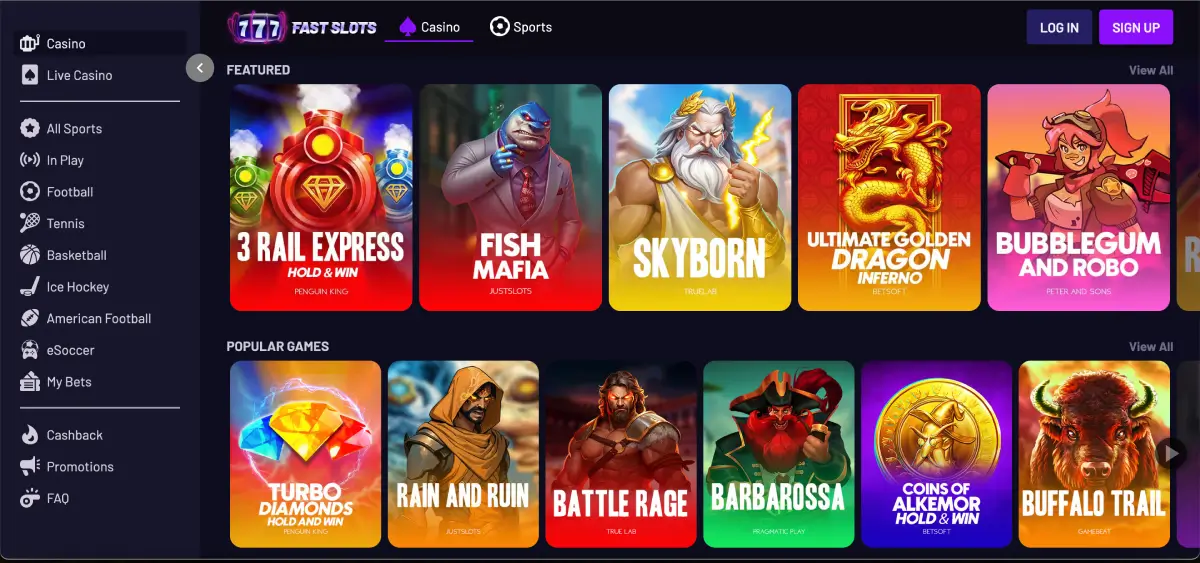 Giropay Slots interface showing EUR deposit screen