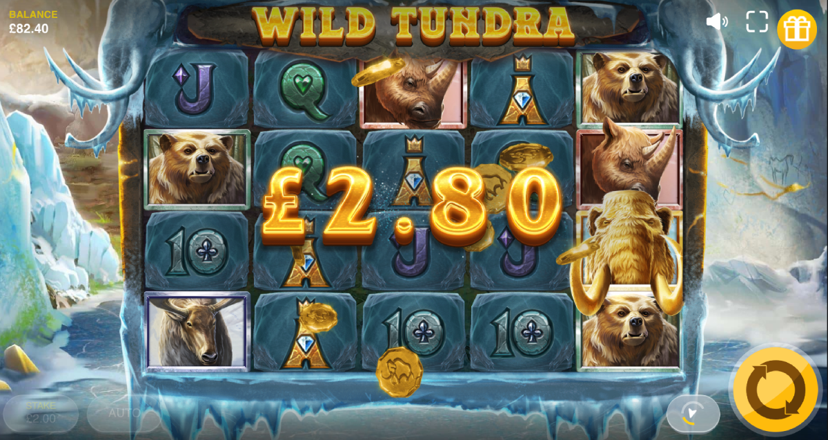 Example of animal symbol transforming into the Mammoth Wild Tundra